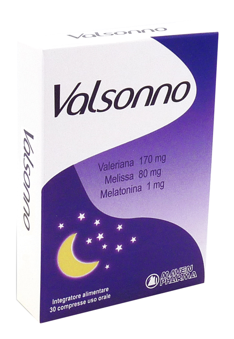 VALSONNO 30 COMPRESSE - Farmacia Del Monaco