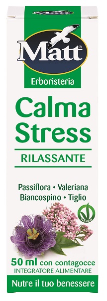 MATT ERBORISTERIA CALMA STRESS RILASSANTE GOCCE 50 ML - Farmacia Del Monaco