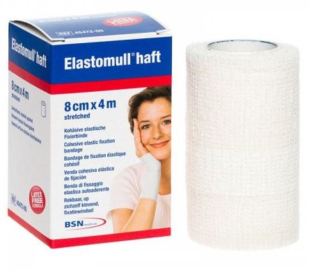 BENDA ELASTICA ELASTOMULL 8 X 400 CM 2 PEZZI - Farmacia Del Monaco