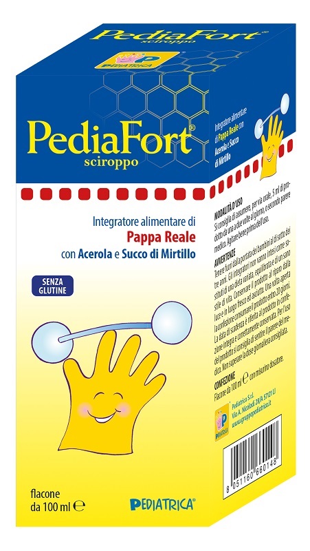 PEDIAFORT SCIROPPO 100 ML - Farmacia Del Monaco