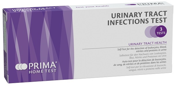 PRIMA HOME TEST INFEZIONE VIE URINARIE 3 PEZZI - Farmacia Del Monaco