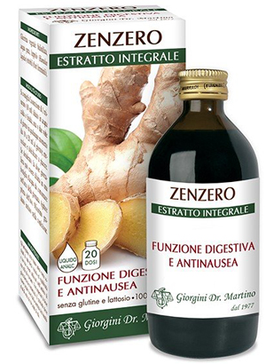 ZENZERO ESTRATTO INTEGRALE 200 ML - Farmacia Del Monaco