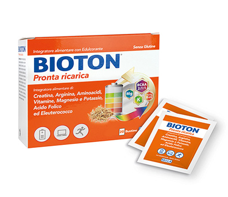 BIOTON PRONTA RICARICA 20 BUSTINE - Farmacia Del Monaco