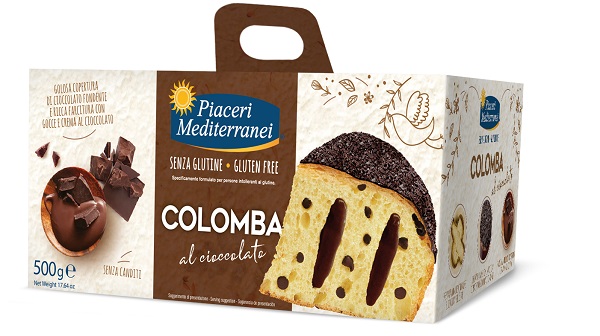 PIACERI MEDITERRANEI COLOMBA CIOCCOLATO 500 G - Farmacia Del Monaco
