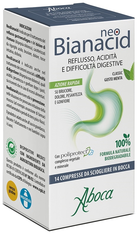 NEOBIANACID 14 COMPRESSE MASTICABILI - Farmacia Del Monaco
