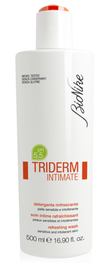 TRIDERM INTIMATE DETERGENTE RINFRESCANTE PH 5,5 500 ML - Farmacia Del Monaco