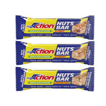 PROACTION NUTS BAR FRUTTI ROSSI 30 G - Farmacia Del Monaco