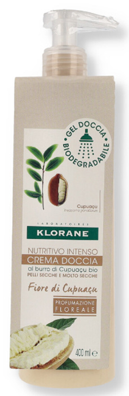 KLORANE CREMA DOCCIA FIORE DI CUPUACU 400 ML - Farmacia Del Monaco