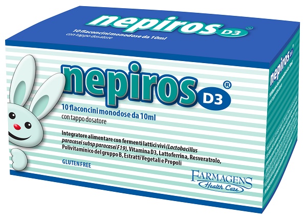NEPIROS D3 10 FLANCONCINI DA 10 ML - Farmacia Del Monaco