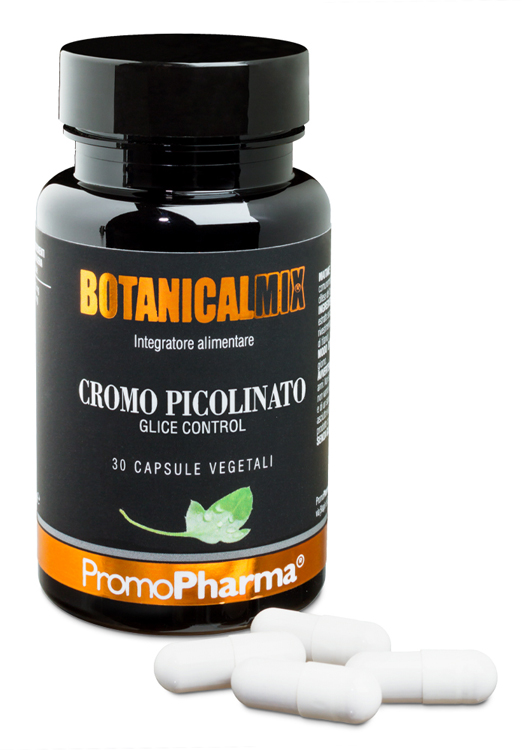 CROMO PICOLINATO GLICE CONTROL BOTANICAL MIX 30 CAPSULE - Farmacia Del Monaco