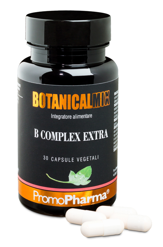 B COMPLEX EXTRA BOTANICAL MIX 30 CAPSULE - Farmacia Del Monaco