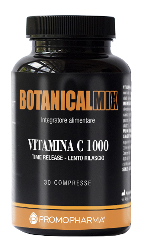 VITAMINA C 1000 BOTANICAL MIX 30 COMPRESSE - Farmacia Del Monaco