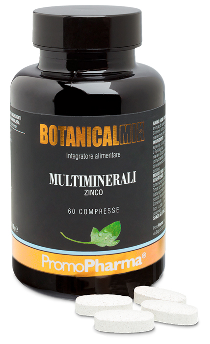 MULTIMINERAL ZINCO BOTANICAL MIX 60 COMPRESSE - Farmacia Del Monaco