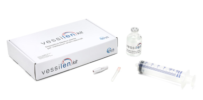 KIT VESSILEN 50 ML CON SIRINGA 50 ML, AGO E LUER LOCK ADAPTER - Farmacia Del Monaco