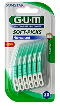 GUM SOFTPICKS ADVANCE SCOVOLINO LARGE GOMMA 30 PEZZI - Farmacia Del Monaco