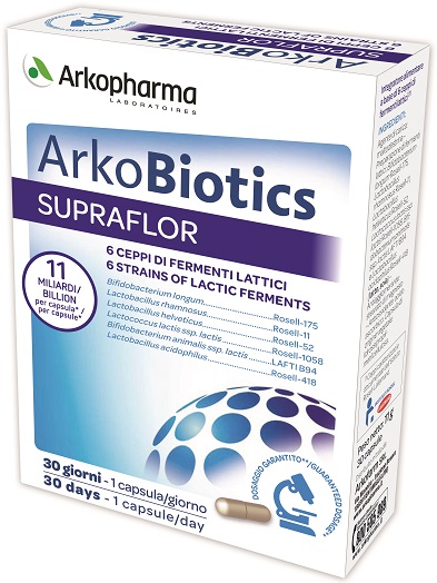 ARKOBIOTICS SUPRAFLOR 30 CAPSULE - Farmacia Del Monaco
