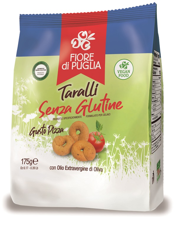 FIORE DI PUGLIA TARALLI PIZZA 175 G - Farmacia Del Monaco