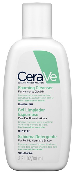 CERAVE SCHIUMA DETERGENTE VISO 88 ML - Farmacia Del Monaco