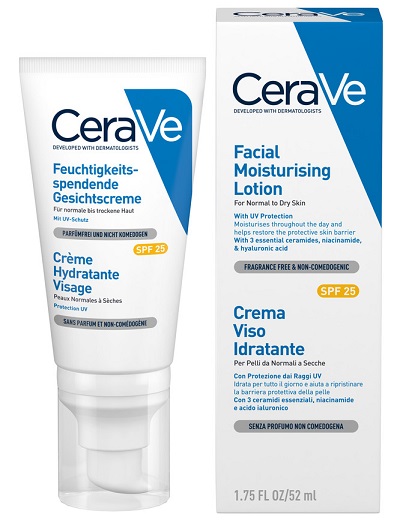 CERAVE CREMA VISO IDRATANTE SPF25 52 ML - Farmacia Del Monaco