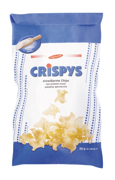 MY SNACK CRISPYS SFOGLIE DI PATATE 3 BUSTE DA 25 G - Farmacia Del Monaco
