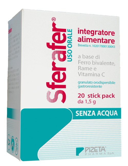 SFERAFER 20 STICK PACK - Farmacia Del Monaco