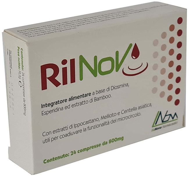 RILNOV 24 COMPRESSE 800 MG - Farmacia Del Monaco