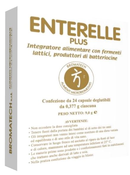 ENTERELLE PLUS 24 CAPSULE - Farmacia Del Monaco