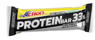 PROACTION PROTEIN BAR 33% COCCO 50 G - Farmacia Del Monaco