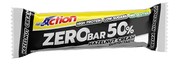 PROACTION ZERO BAR 50% CREMA DI NOCCIOLE 60 G - Farmacia Del Monaco