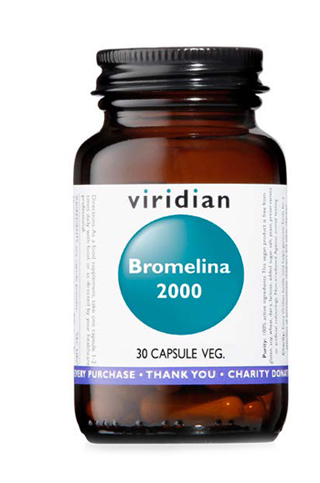 VIRIDIAN BROMELINA 2000 30 CAPSULE - Farmacia Del Monaco