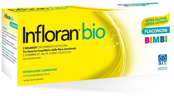 INFLORAN BIO BIMBI 14 FLACONCINI - Farmacia Del Monaco