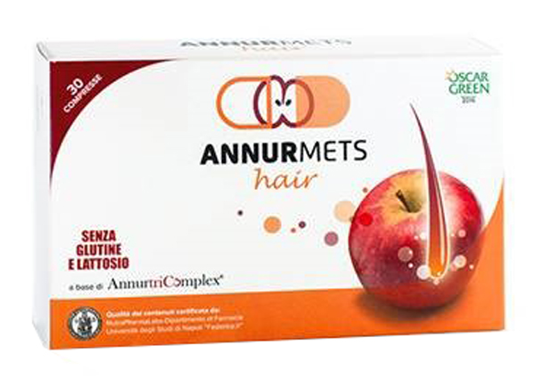 ANNURMETS HAIR 510 MG 30 COMPRESSE - Farmacia Del Monaco
