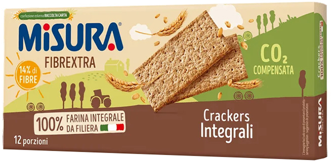 MISURA CRACKERS FIBRE EXTRA 385 G - Farmacia Del Monaco