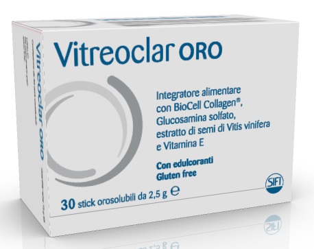 VITREOCLAR ORO 30 BUSTINE OROSOLUBILI DA 2,5 G - Farmacia Del Monaco