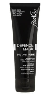 DEFENCE MASK INSTANT PURE MASCHERA NERA PURIFICANTE 75 ML - Farmacia Del Monaco