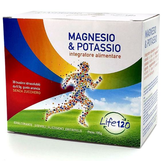 MAGNESIO E POTASSIO 30 BUSTINE - Farmacia Del Monaco