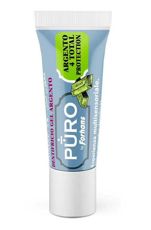 DENTIFRICIO SILVER 4 WHITE FORHANS 12 ML - Farmacia Del Monaco