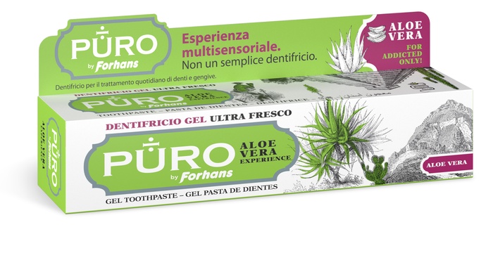 PURO DENTIFRICIO ALOE VERA 75 ML - Farmacia Del Monaco