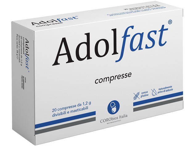 ADOLFAST 20 COMPRESSE MASTICABILI IN BLISTER - Farmacia Del Monaco