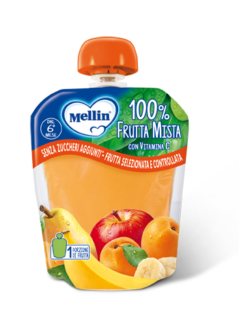 MELLIN POUCH FRUTTA MISTA 90 G - Farmacia Del Monaco