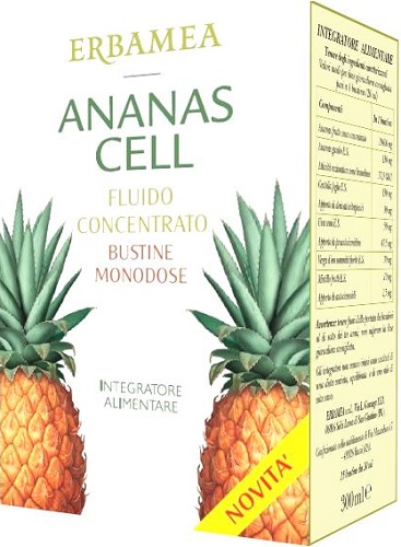 ANANAS CELL FLUIDO CONCENTRATO 15 BUSTINE 20 ML - Farmacia Del Monaco