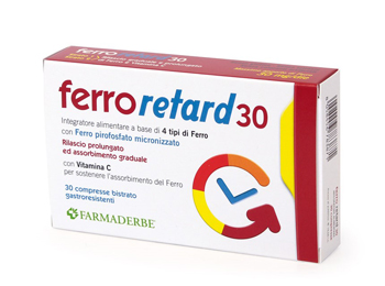 FERRO RETARD 30 COMPRESSE - Farmacia Del Monaco