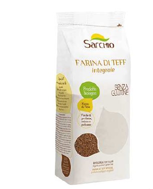 SARCHIO FARINA DI TEFF INTEGRALE 350 G - Farmacia Del Monaco