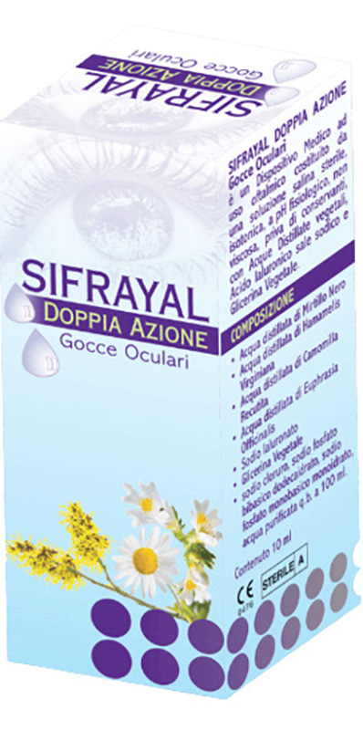 SIFRAYAL DOPPIA AZIONE GOCCE OCULARI 10 ML - Farmacia Del Monaco