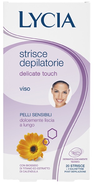 LYCIA 20 STRISCE VISO DELICATE 12 PEZZI - Farmacia Del Monaco
