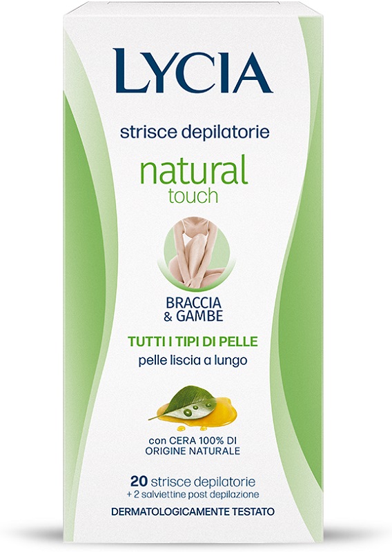LYCIA 20 STRISCE B/G NATURALE 12 PEZZI - Farmacia Del Monaco