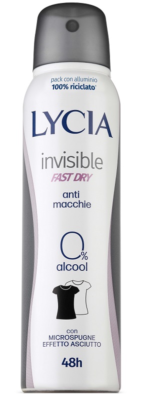LYCIA SPRAY INVISIBLE FAST DRY 150 ML - Farmacia Del Monaco