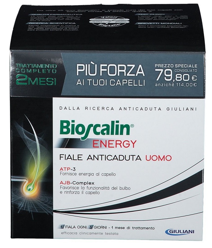 BIOSCALIN ENERGY FIALE DOPPIA TAGLIO PREZZO - Farmacia Del Monaco