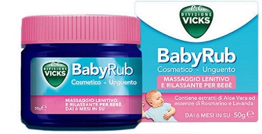 VICKS BABYRUB UNGUENTO 50 G - Farmacia Del Monaco