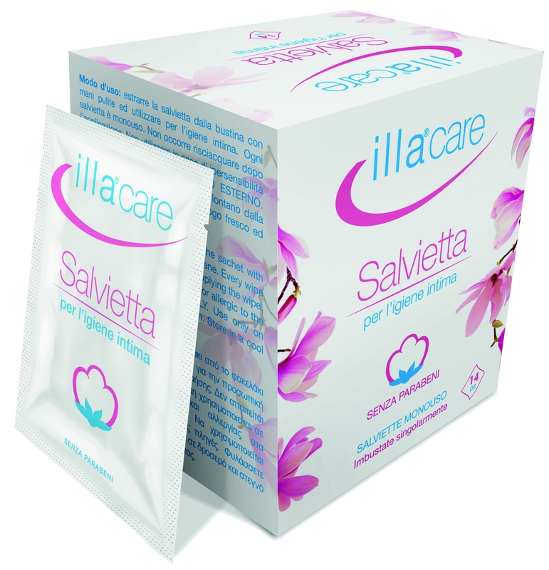 ILLA CARE SALVIETTA INTIMA 14 PEZZI - Farmacia Del Monaco
